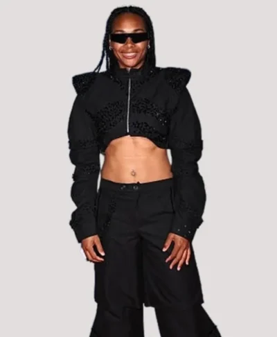 Allisha Gray WNBA All-Star Weekend Black Jacket