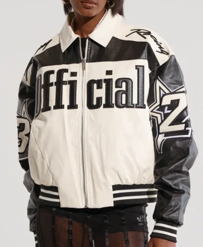 Aneesah Morrow WNBA Moto Bomber Jacket