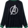 Avengers Doomsday Russo Brothers Black Velvet Jacket