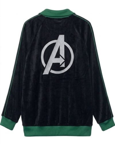 Avengers Doomsday Russo Brothers Black Velvet Jacket