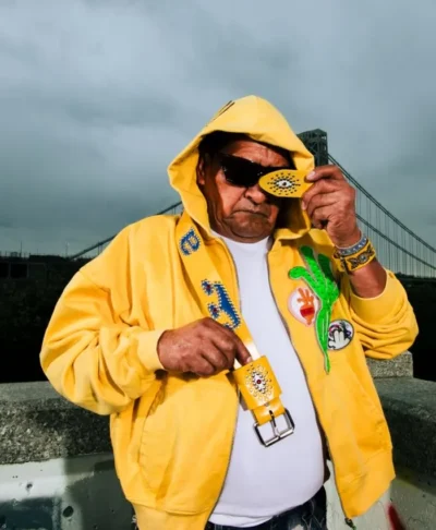 Awake NY Westside Gunn Premium Yellow Hoodie