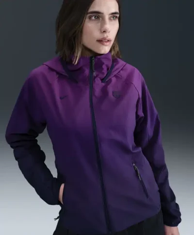 Barcelona Nike Purple AWF Jacket