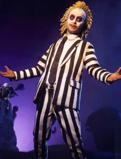 Beetlejuice Striped Suit