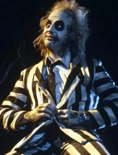 Beetlejuice Striped Suit