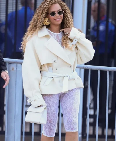 Beyoncé World Cup White Jacket