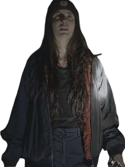 Bone Keeper 2026 Sarah T. Cohen Black Bomber Jacket