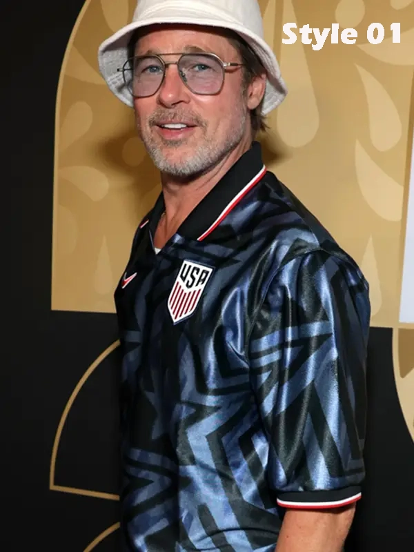 Brad Pitt 2026 USA Jersey - Image 7