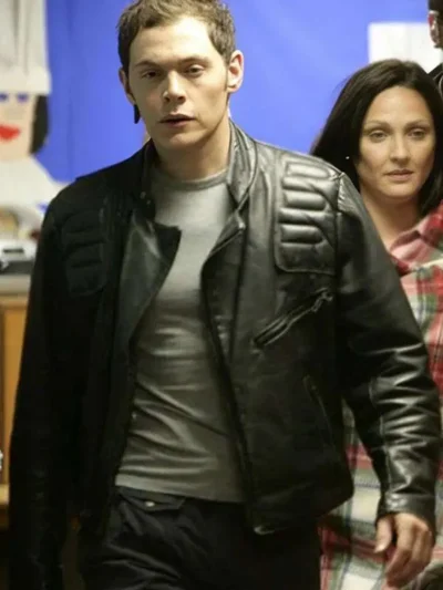Burn Gorman Torchwood Season 2 Leather Jacket