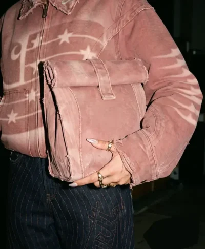 CJ x Carhartt x Nike Pink American Denim Jacket