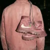 CJ x Carhartt x Nike Pink American Denim Jacket