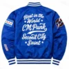 CM Punk Chicago Cubs Blue Jacket
