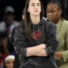 Caitlin Clark WNBA 2025 Playoffs Semifinal Black Hoodie