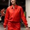 Caitlin Clark WNBA All-Star 2026 Red Jacket
