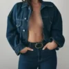 Calvin Klein Dakota Johnson Denim Jacket