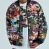 Camo Multi Badge MA-1 Jacket