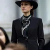 Carla Gugino Fall of The House of Usher Black Suit
