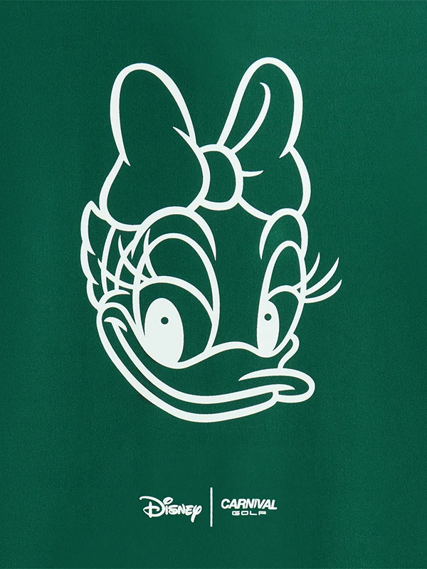 Carnival Golf x Disney Daisy Doodle Polo Green Shirt