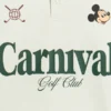 Carnival Golf x Disney Mickey Stars White Polo Shirt