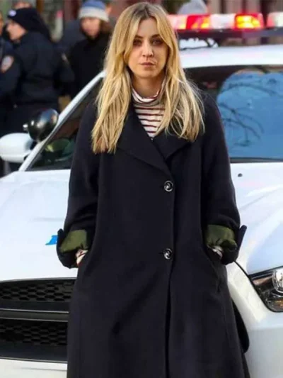 Cassie Bowden The Flight Attendant Wool Coat