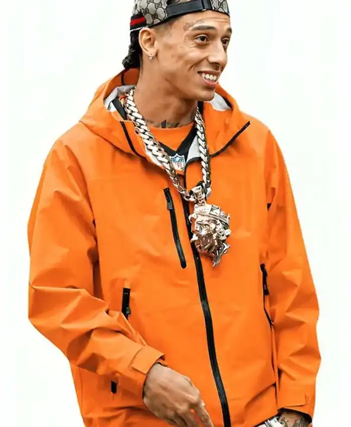 Central Cee Orange Jacket