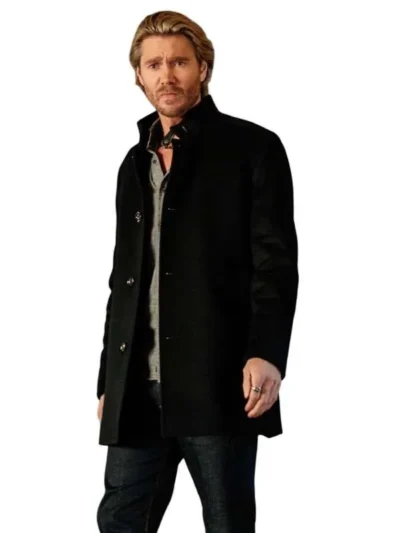 Chad Michael Murray Black Coat