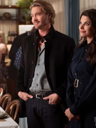 Chad Michael Murray Black Coat