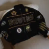Charlie McAvoy Boston Bruins Black Bomber Jacket