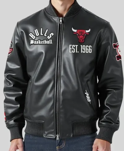 Chicago Bulls Leather Jacket