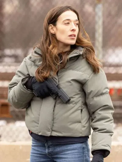 Chicago Med S11 Marina Squerciati Puffer Jacket