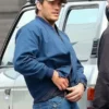 Chris Pratt The Terminal List Blue Jacket