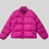 Chrome Hearts Puffer pink Jacket