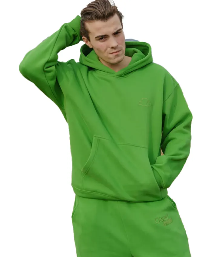 Cloud Nine Stress Ball Green Hoodie