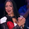 Corinne Foxx Black and White Leather Jacket