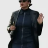 Crap Happens 2026 Dalia Cakmak Black Leather Coat
