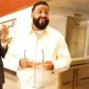 DJ Khaled The Tonight Show White Satin Jacket
