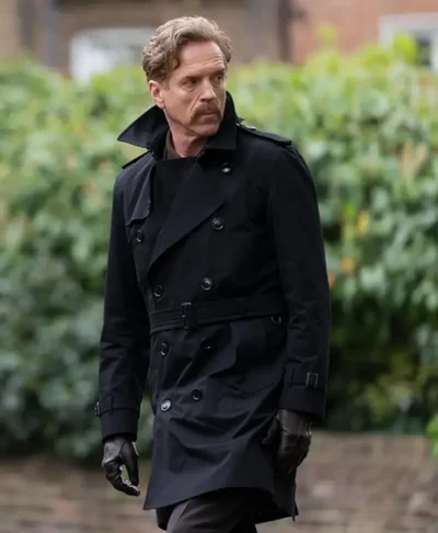 Damian Lewis The Runner 2026 Trench Coat