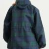 Damson Madder Hooded Rain Coat