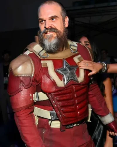 David Harbour Red Guardian Costume Jacket