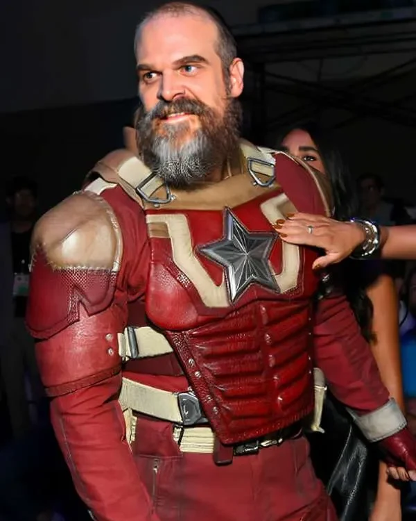 David Harbour Red Guardian Costume Jacket