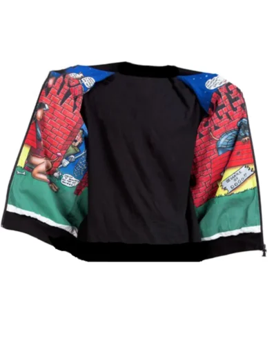 Death Row Records X Snoop Dogg Reversible Black Jacket