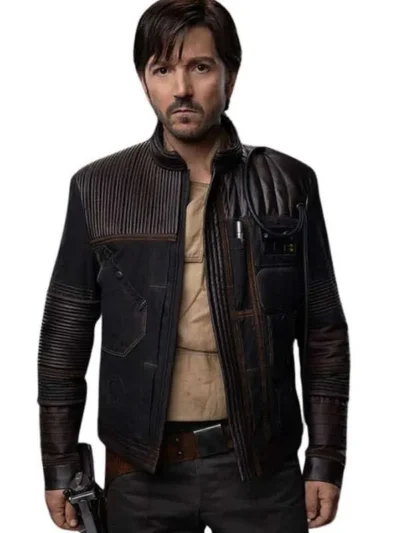 Diego Luna Andor Season 2 Leather Jacket