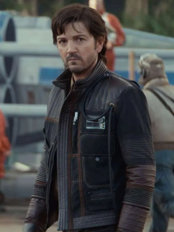 Diego Luna Andor Season 2 Leather Jacket