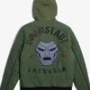 Doctor Doom Marvel Army Hooded Varsity Jacket