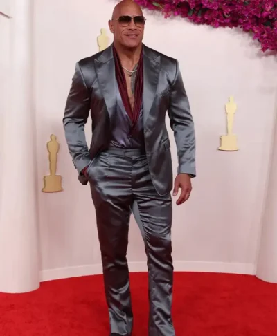 Dwayne Johnson Metallic Suit