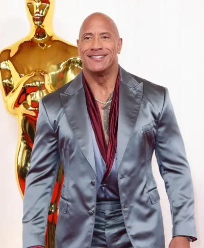 Dwayne Johnson Metallic Suit
