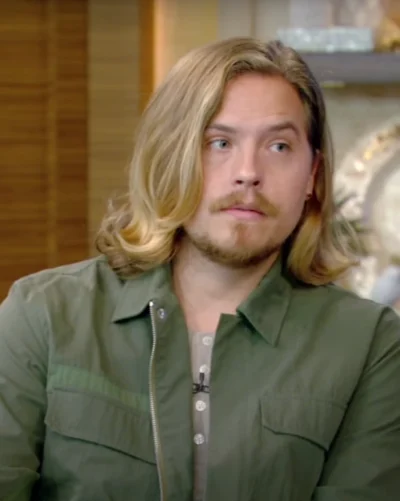 Dylan Sprouse Live with Kelly and Mark Suit