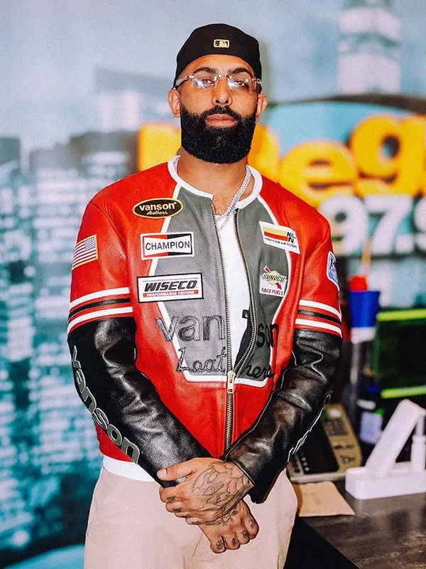 Eladio Carrion JDM Vanson Leather Racing Jacket