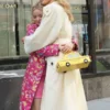 Elle 2026 June Diane Raphael Wool Trench Coat