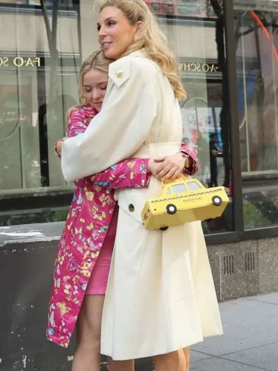 Elle 2026 June Diane Raphael Wool Trench Coat