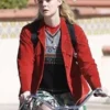 Elle Fanning Margo's Got Money Troubles Fringe Jacket